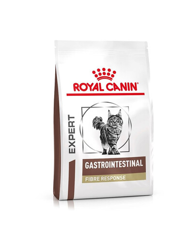 ROYAL CANIN Cat Fibre Response 24x400g sausas maistas suaugusiems katėms, linkusioms į vidurių užkietėjimą ir (arba) plaukų kamuoliukus