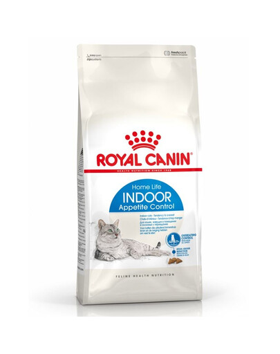 ROYAL CANIN Indoor Apetite Control 4x2 kg sauso maisto katėms, gyvenančioms tik namuose, reikalaujančioms maisto