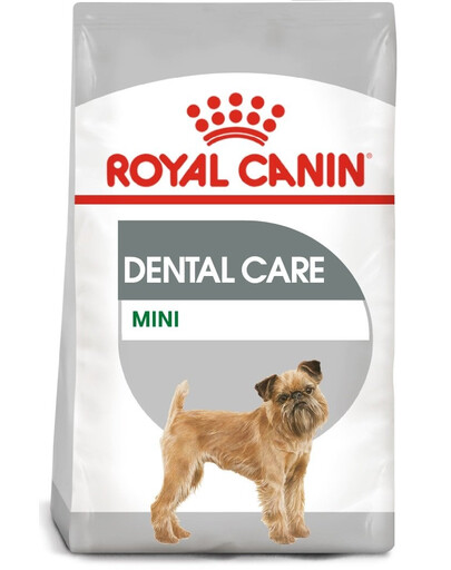 ROYAL CANIN CCN Mini Dental Care sausie maistas suaugusiems šunims, mažų veislių, mažinantis dantų akmenų susidarymą 4x1 kg