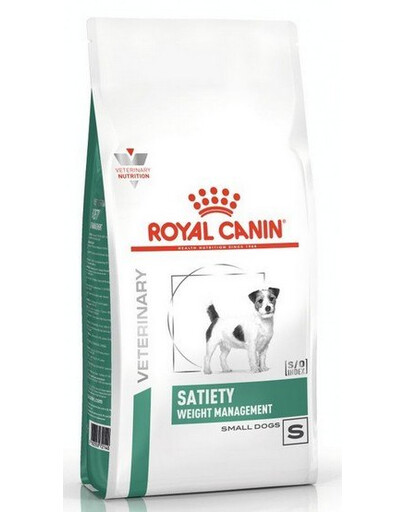 ROYAL CANIN VET Canine Satiety Small Dog 6x500 g sausas maistas suaugusiems mažų veislių šunims, turintiems antsvorio arba nutukusiems