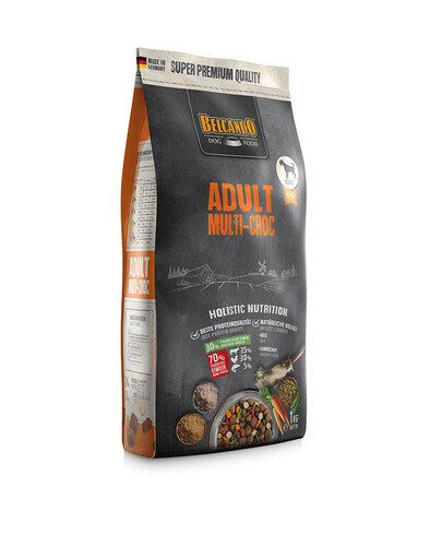 BELCANDO Multi-Croc 4x1 kg sausas šunų ėdalas