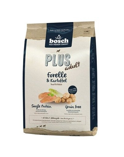 BOSCH Plus Upėtakis ir bulvės 2x1 kg