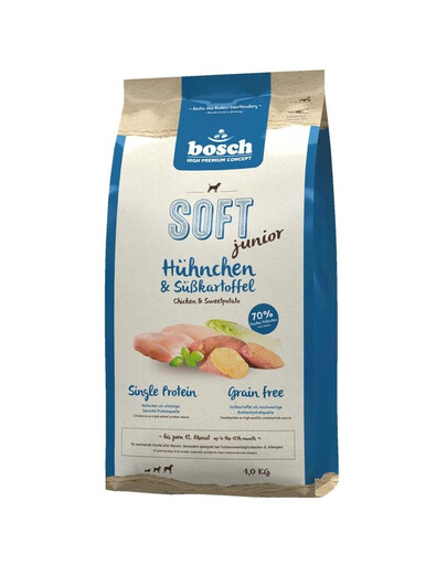BOSCH Soft junior vištiena ir batatai (2 x 1 kg)