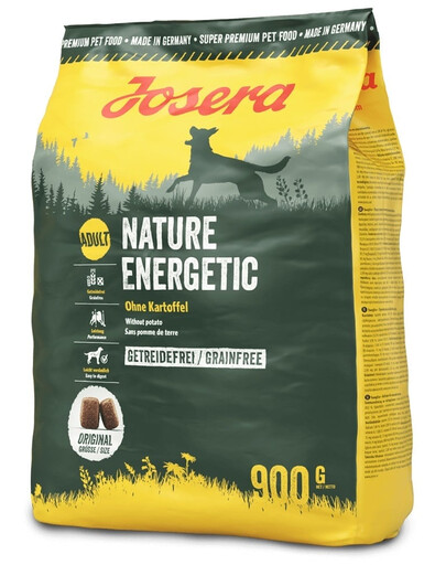 JOSERA Nature Energetic 24x900g aktyviems šunims