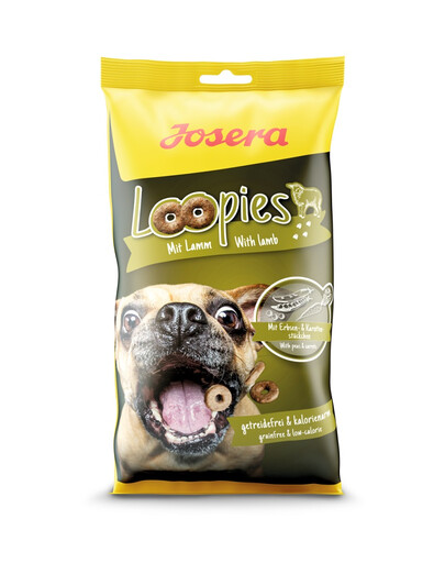 JOSERA Loopies Šunų skanėstas su ėriena 6x150 g