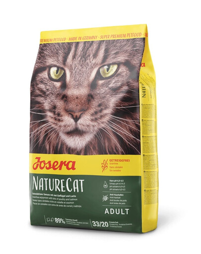 JOSERA NatureCat be grūdų 4x2 kg