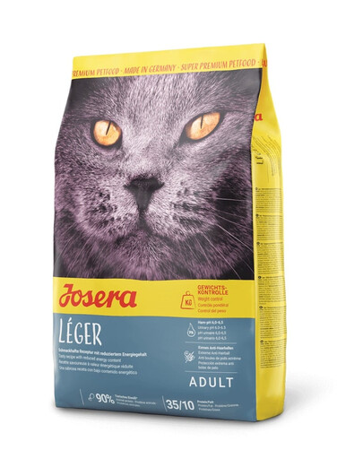 JOSERA Cat Leger katėms, kurios nėra labai aktyvios ir po kastracijos 4x2 kg