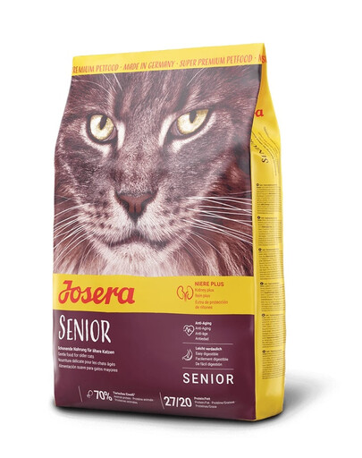JOSERA Senior 24x400 g sausas maistas vyresnio amžiaus katėms