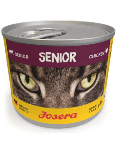 JOSERA Cat Senior šlapias maistas vyresnio amžiaus katėms, 24 x 200 g skardinės