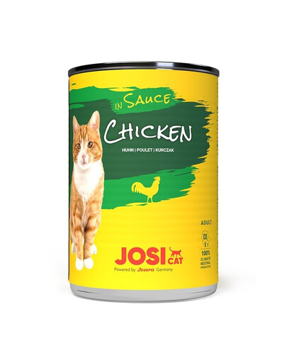 JOSERA JosiCat Vištiena padaže 24x415g suaugusioms katėms