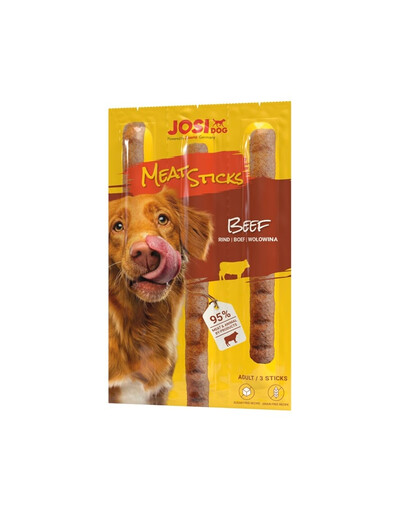 JOSERA JosiDog Meat Sticks jautienos dešrelės šunims 12x33g