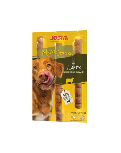 JOSERA JosiDog Meat Sticks ėriuko lazdelės šunims 12x33g