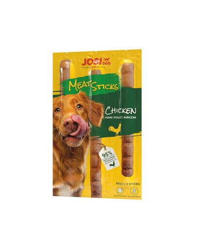 JOSERA JosiDog Meat Sticks vištienos lazdelės šunims 12x33g