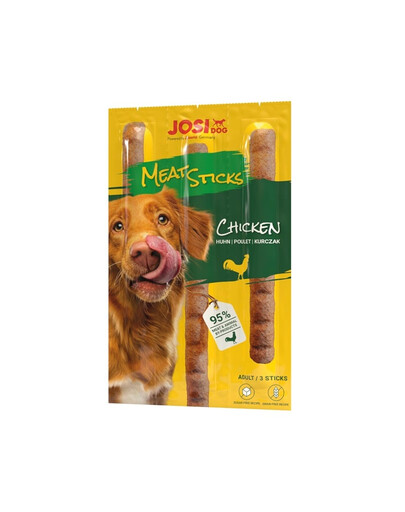 JOSERA JosiDog Meat Sticks vištienos lazdelės šunims 24x33g