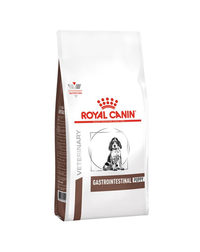 ROYAL CANIN Vet Diet Gastro Intestinal Junior 2x1 kg maistas šuniukams, turintiems virškinimo sutrikimų