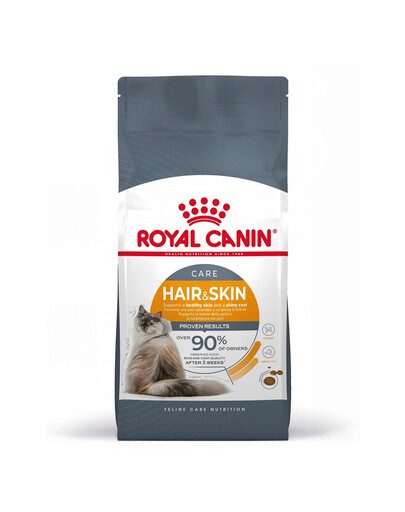 ROYAL CANIN Hair&Skin Care 6x400 g sausas maistas suaugusiems katėms, blizgi kailio danga ir sveika oda