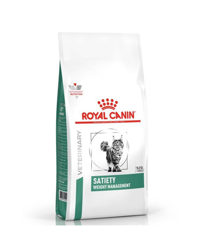 ROYAL CANIN Satiety Support weight managment Feline sausas maistas suaugusiems katėms, turinčioms antsvorio ar nutukusioms, 4 x 1,5 kg