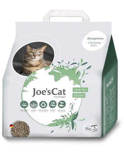 JRS Joe's Cat Ekologiškas aglomeruojantis kraikas katėms 8L (3kg)