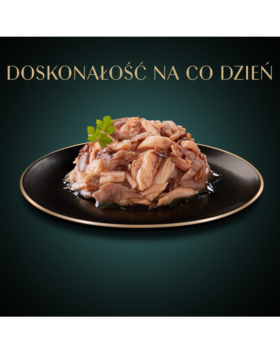 SHEBA Filets su vištiena ir tunu padaže 60 g drėgnas maistas katėms