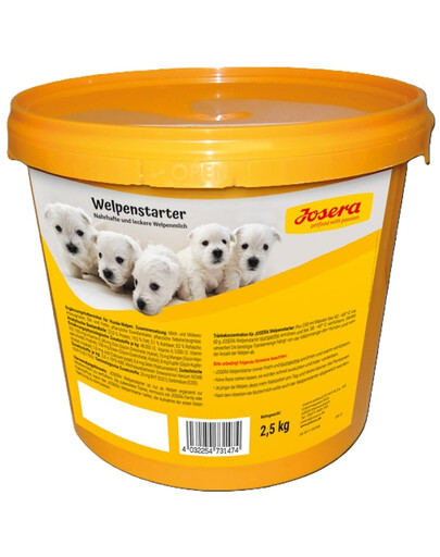 JOSERA Puppy Starter 2,5 kg pienas šuniukams