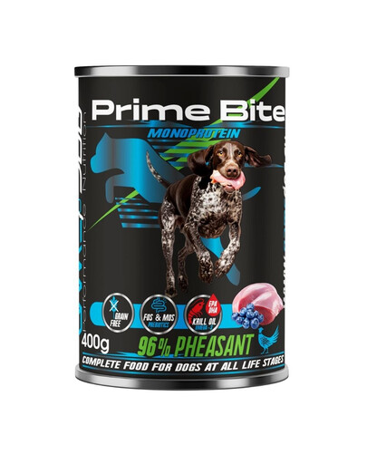 GAME DOG Prime Bite Fazanas su uogomis 400g šlapias maistas šunims visiems amžiams