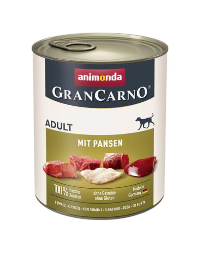 ANIMONDA GranCarno Adult su žvėriena suaugusiems šunims 24×800 g