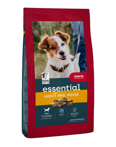 MERA Dog Essential Univit Mix Menu 12,5 kg sausas maistas šunims