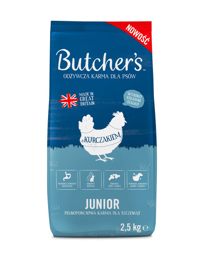 Butcher's Original Junior, vištiena 2,5kg