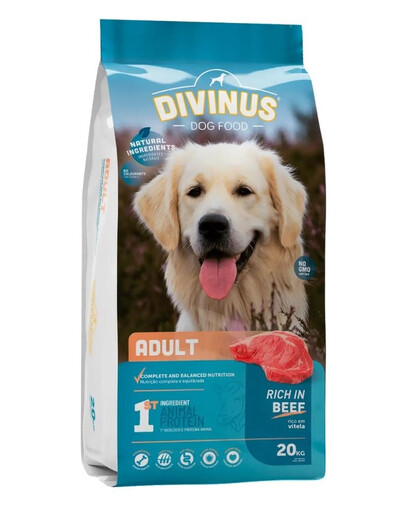 DIVINUS Adult suaugusiems šunims 20 kg