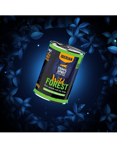 PRIMAL SPIRIT Iberian Wild Forest mokra karma dla psa 400g