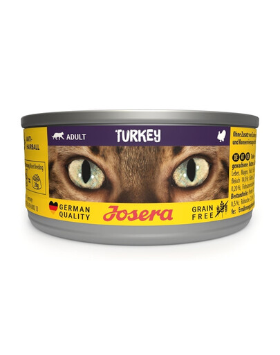 JOSERA Adult Turkey 24x85g šlapias kačių maistas su kalakutiena