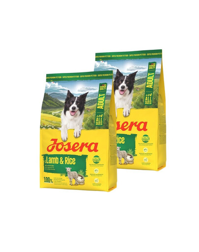 JOSERA Lamb and Rice Adult 2x3kg monoproteininis šunų pašaras