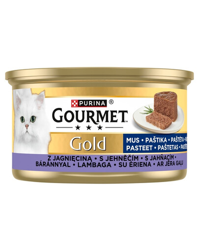 GOURMET Gold Mus su aviena 6x85g drėgnas maistas katėms