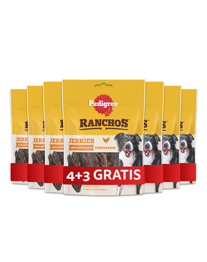 PEDIGREE Ranchos Originals 7 x 70g šunų skanėstas su vištiena