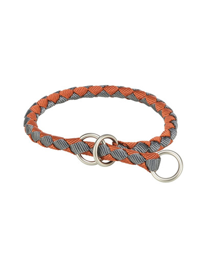 TRIXIE Cavo Užsegama apykaklė šunims XS–S: 25–31 cm/o 12 mm rudai/grafito