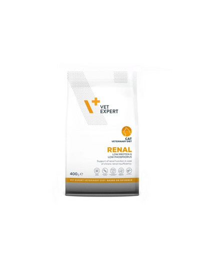 VET EXPERT Veterinary Diet Cat Renal 400g karma dla kotów wspierająca funkcjonowanie nerek