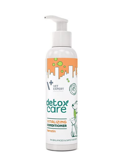 VET EXPERT Detox Care Vitalizing Conditioner 150 ml odżywka dla psa i kota ułatwiająca rozczesywanie