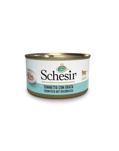 SCHESIR Jūros gėrybių patiekalai Tunas su dorada 12 x 85 g