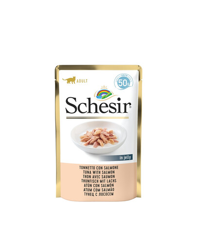 SCHESIR Tunžuvė su lašiša, 6 x 50 g