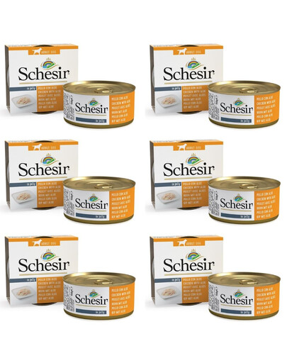 SCHESIR Vištienos filė su alaviju drebučiuose 6x150g