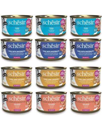 SCHESIR Prieskonių mišinys sriubai, 12 x 85 g (4 skoniai)