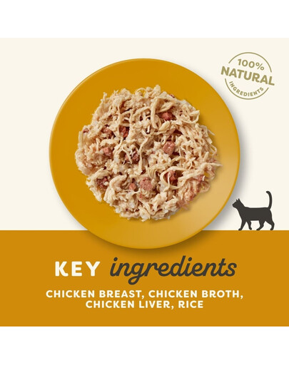 APPLAWS Cat Broth 70g kurczak z wątróbką w bulionie mokra karma dla kota
