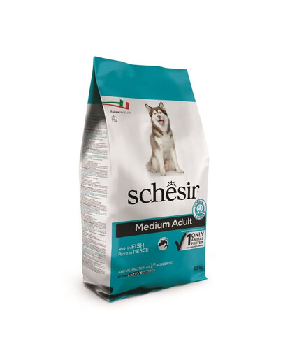 SCHESIR Original Medium Adult 12 kg sausas pašaras suaugusiems vidutinio dydžio veislių šunims
