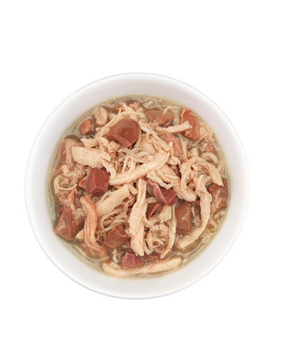 SCHESIR After Dark Vištiena antienos sultinyje – 80 g šlapio maisto katėms
