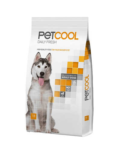 PETCOOL Daily Fresh 18 kg visavertis sausas maistas suaugusiems šunims