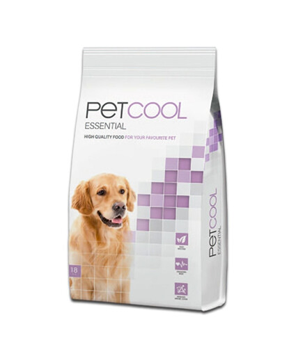 PETCOOL Essential 18kg visavertis sausas maistas ramiesiems suaugusiems šunims