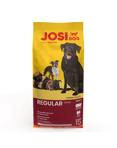 JOSERA JosiDog Regular Adult 15 kg + 900 g NEMOKAMAI