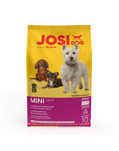 JOSERA JosiDog Mini 10kg + 900 g NEMOKAMAI