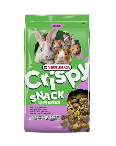 VERSELE-LAGA Crispy Snack with Fibres 12,5 kg skanėstai, turintys skaidulų, triušiams ir graužikams