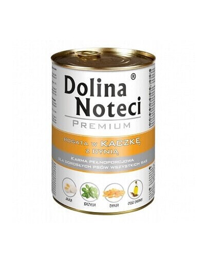 DOLINA NOTECI Premium su antiena ir moliūgu 6 × 400 g